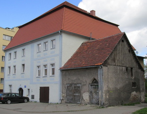 Haus des Harmoniumbauers Titz in Löwenberg am 10.05.2014 Haus von Titz heute (10.05.2014)